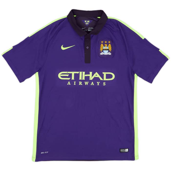 2014-15 Manchester City Third Shirt Kompany #4 - 8/10 - (L)