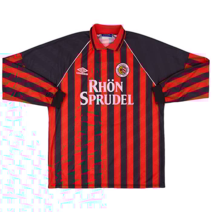 1993-95 Borussia Fulda Match Issue Home L/S Shirt #16