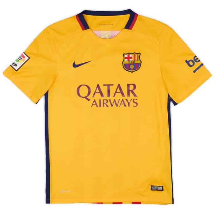 2015-16 Barcelona Away Shirt Messi #10 - 8/10 - (S)