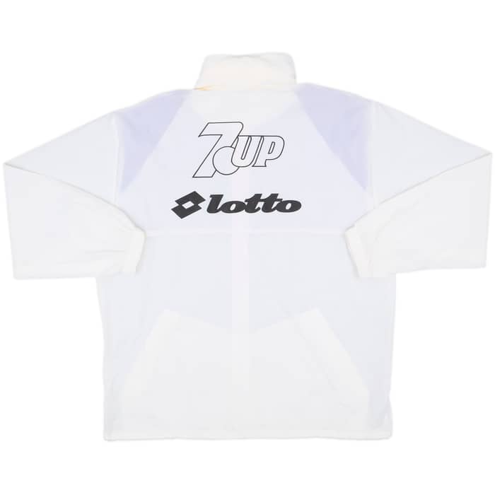 1991-93 Fiorentina Lotto Hooded Rain Jacket - 6/10 - (M)