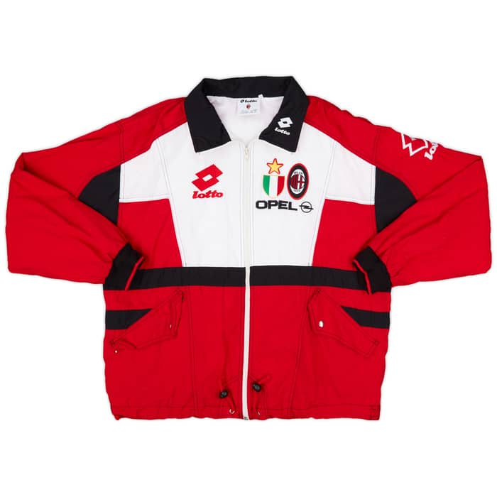 1994-95 AC Milan Lotto Track Jacket - 9/10 - (XL)