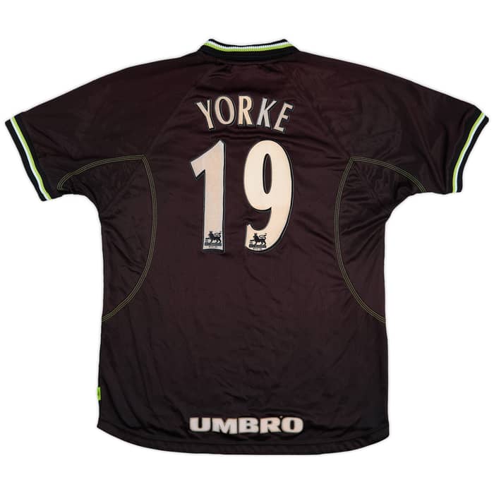 1998-99 Manchester United Third Shirt Yorke #19 - 4/10 - (L)