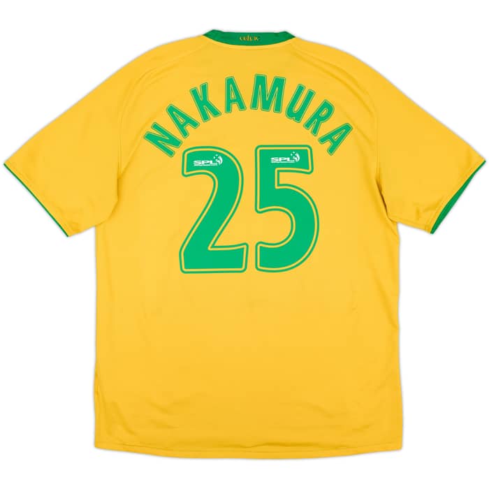 2008-09 Celtic Away Shirt Nakamura #25 - 6/10 - (L)