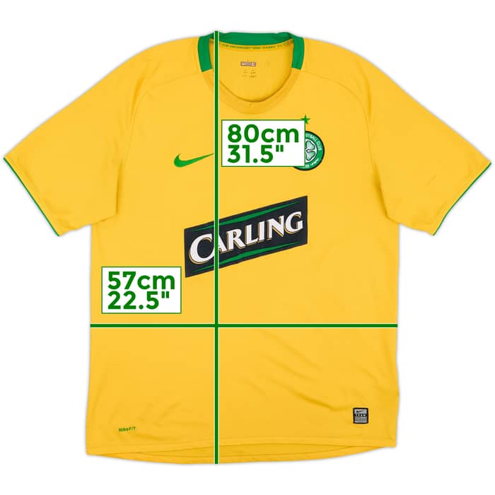 2008-09 Celtic Away Shirt Nakamura #25 - 6/10 - (L)