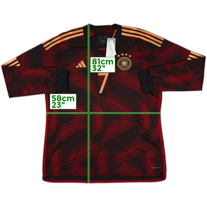 2022-23 Germany Away L/S Shirt Havertz #7 (XL)
