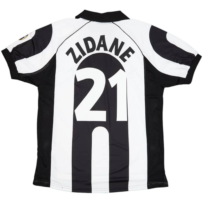 1997-98 Juventus Centenary Home Shirt Zidane #21 (XL)