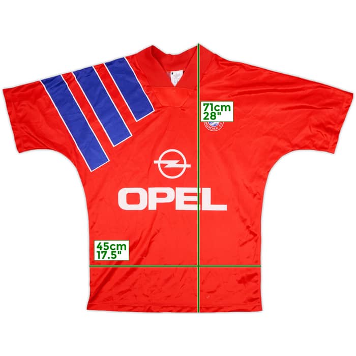 1991-93 Bayern Munich Home Shirt - 5/10 - (S)