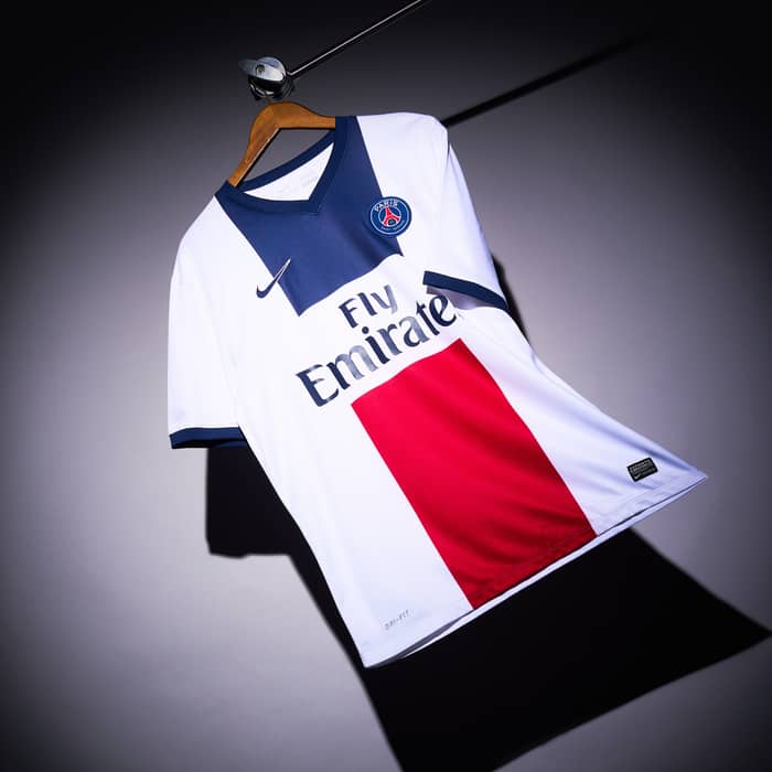 2013-14 Paris Saint-Germain Away Shirt Cavani #9 - 10/10 - (L)