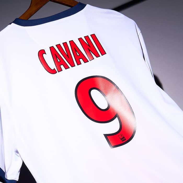 2013-14 Paris Saint-Germain Away Shirt Cavani #9 - 10/10 - (L)