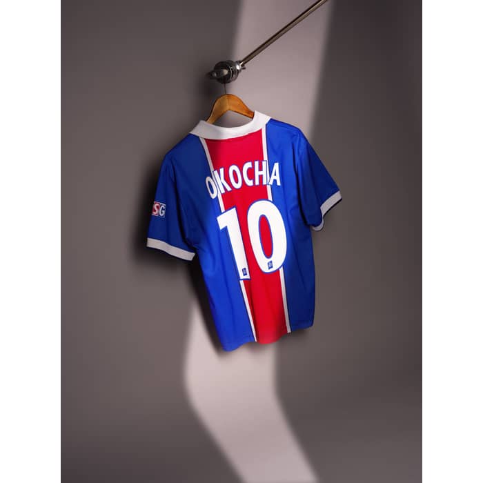 1998-99 Paris Saint-Germain Maillot Domicile Okocha #10 - 9/10 - (XXL)