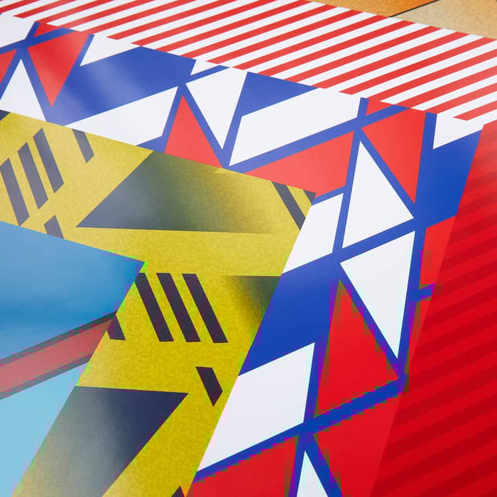 Fabric of Football London Tour Poster (A1)