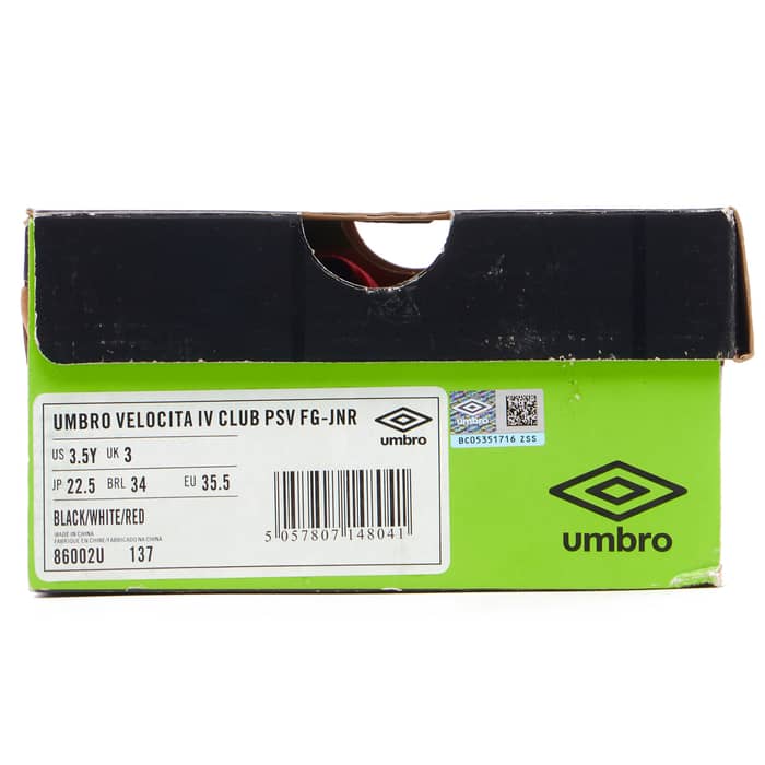 2018 Umbro Velocita IV Club PSV Football Boots *In Box* FG 5½