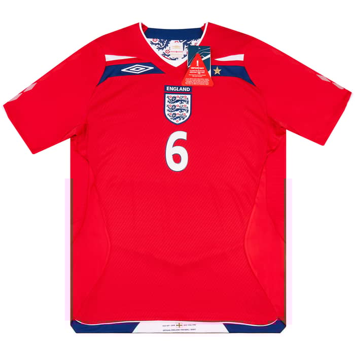2008-10 England Away Shirt Terry #6