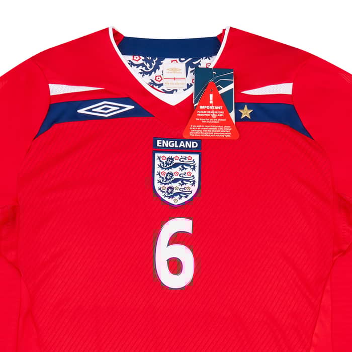 2008-10 England Away Shirt Terry #6