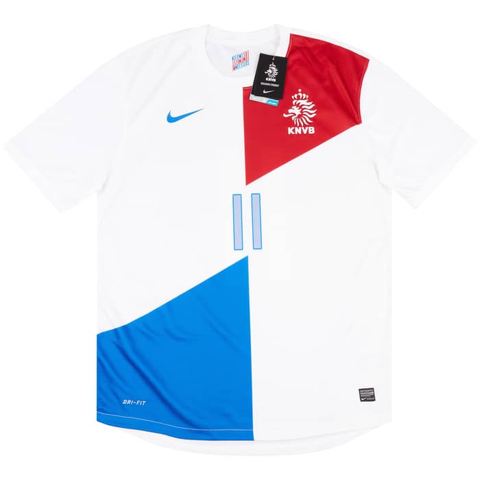 2013-14 Netherlands Away Shirt Robben #11