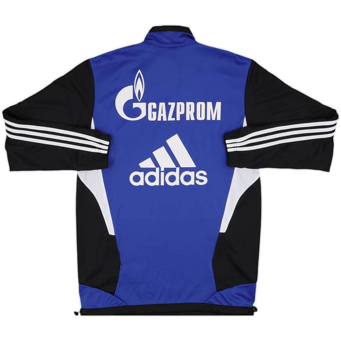 2012-13 Schalke adidas 1/4 Zip Drill Top - 7/10 - (M/L)