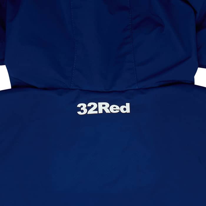 2022-23 Rangers Castore Staff Issue Hooded Rain Jacket NB - 9/10 - (XXL)