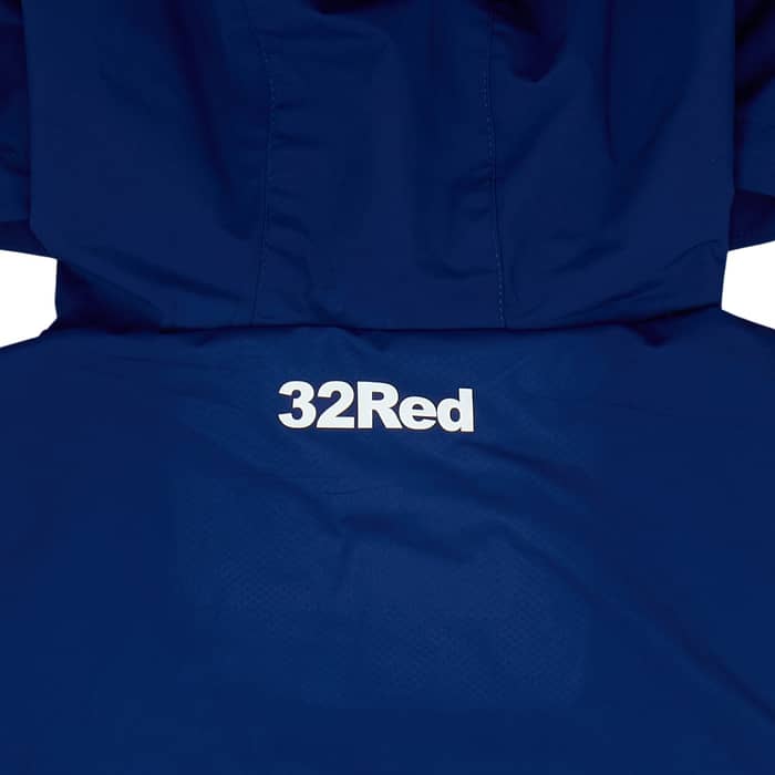 2022-23 Rangers Castore Staff Issue Hooded Rain Jacket RM (Roy Makaay) - 9/10 - (XL)