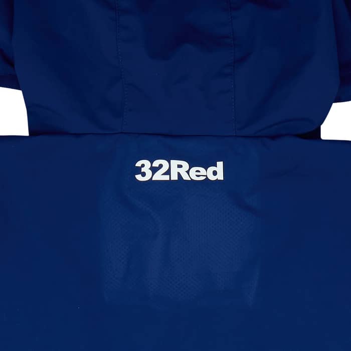 2022-23 Rangers Castore Staff Issue Hooded Rain Jacket JB - 9/10 - (L)