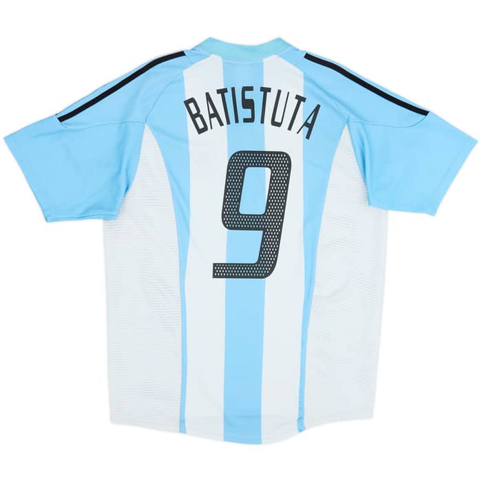 2002-04 Argentina Shirt & Shorts Batistuta #9 - 8/10 - (M)