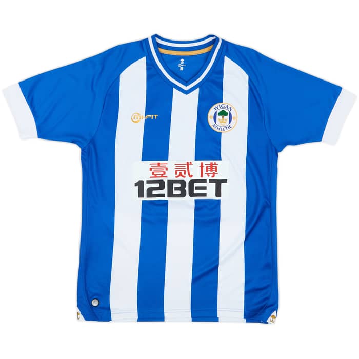 2013-14 Wigan Home Shirt Watson #8 - 7/10 - (M)