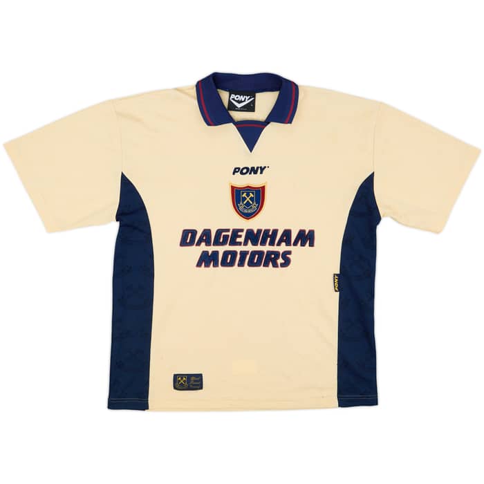 1996-97 West Ham Third Shirt Dicks #3 - 7/10 - (L)