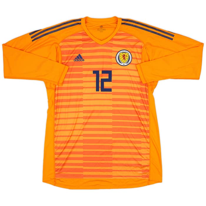 2018-19 Scotland GK Shirt #12 - 10/10 - (XL)