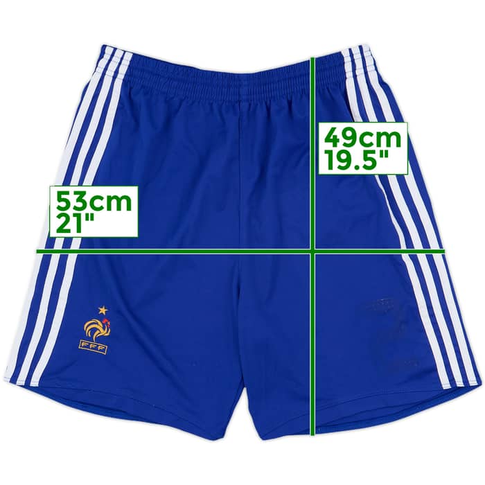 2009-10 France Alternate Home Shorts #2 - 4/10 - (L)
