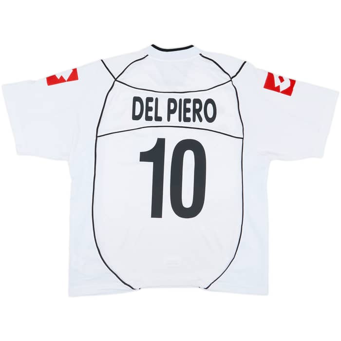 2002-03 Juventus Away Shirt Del Piero #10 - 6/10 - (XXL)
