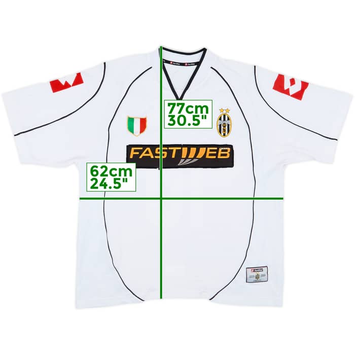 2002-03 Juventus Away Shirt Del Piero #10 - 6/10 - (XXL)