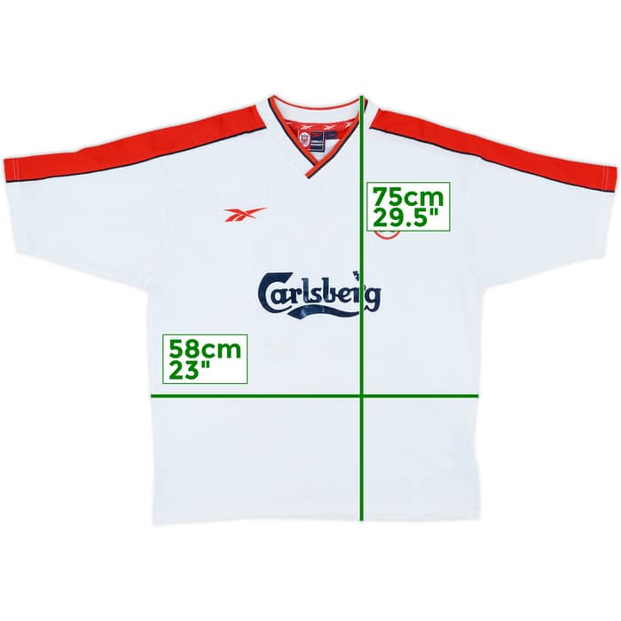 1998-99 Liverpool Away Shirt Gerrard #28 - 5/10 - (L)