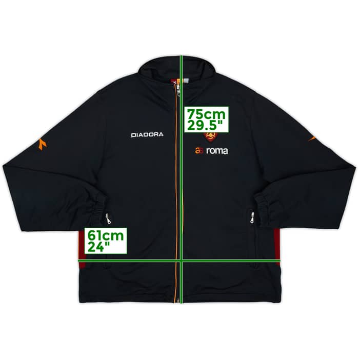 2004-05 Roma Diadora Track Jacket - 5/10 - (XL)