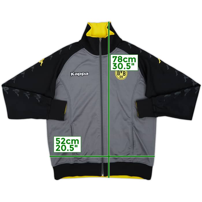 2009-10 Borussia Dortmund Kappa Track Jacket - 8/10 - (L)