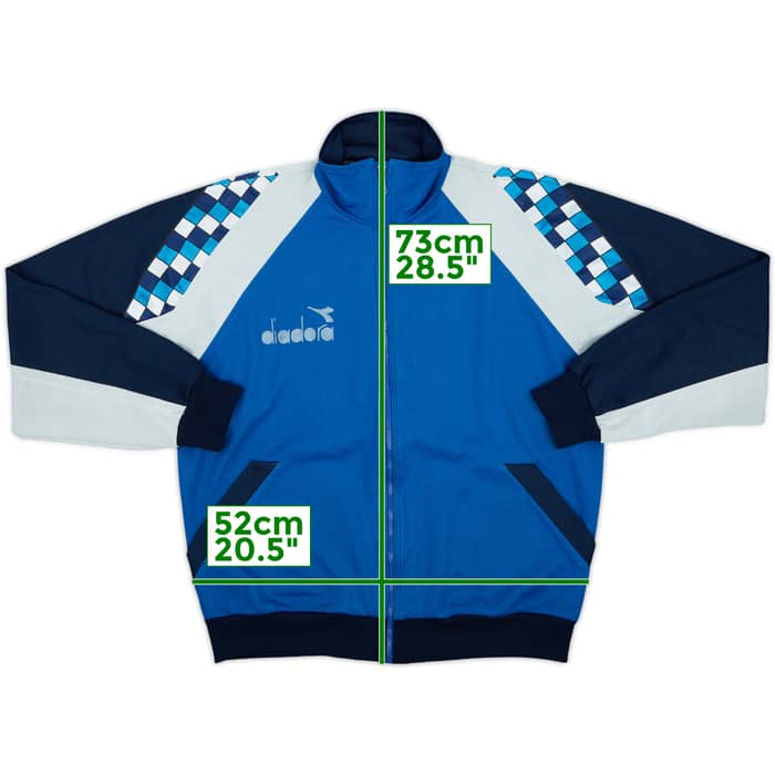 1990 Diadora Template Track Jacket (Italy) - 6/10 - (L)