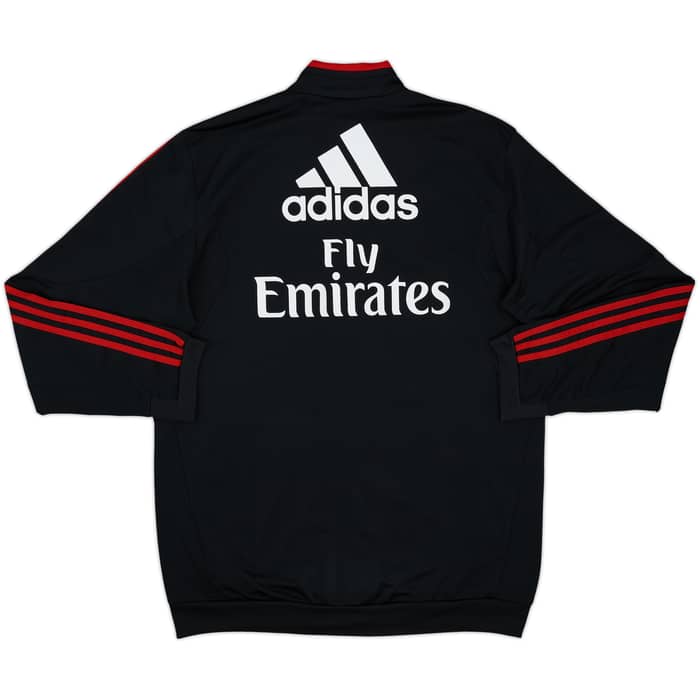 2012-13 AC Milan adidas Track Jacket - 8/10 - (L)