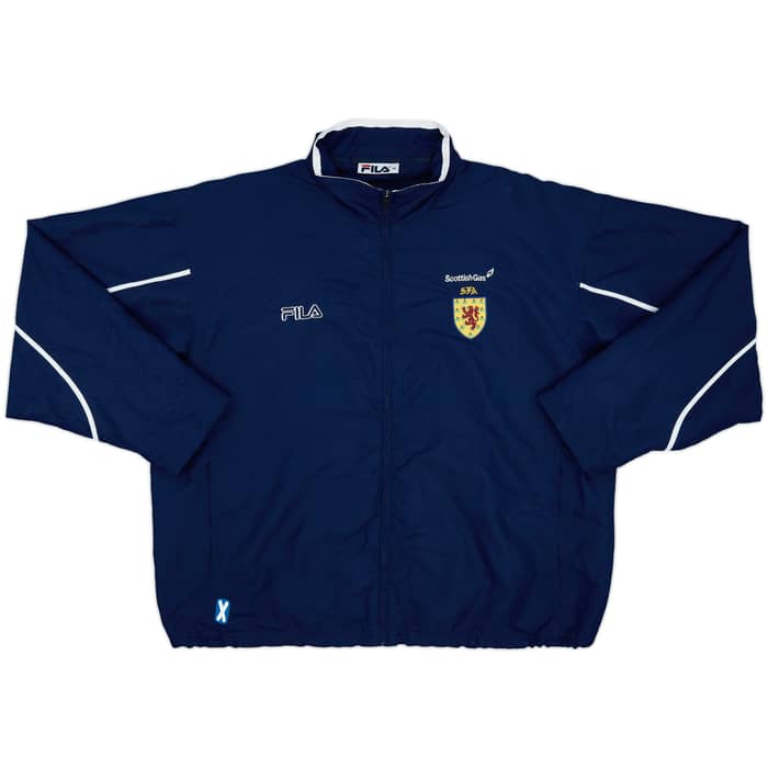 2000-02 Scotland Fila Track Jacket - 9/10 - (XL)