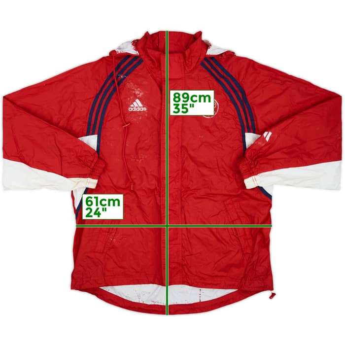 2000-01 Ajax adidas Hooded Rain Jacket - 4/10 - (L/XL)