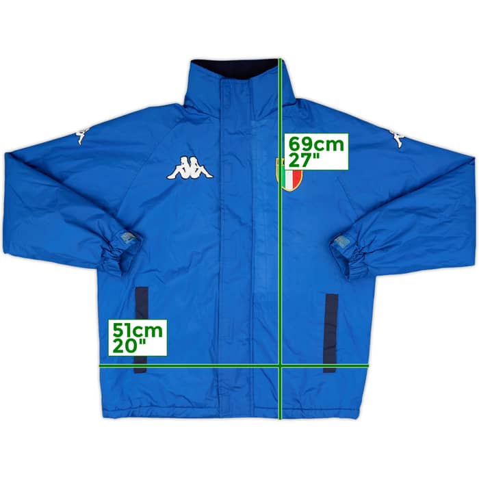 2002-03 Italy Kappa Padded Bench Coat - 6/10 - (S)