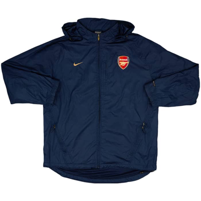 2003-04 Arsenal Nike Hooded Rain Jacket - 6/10 - (XL)
