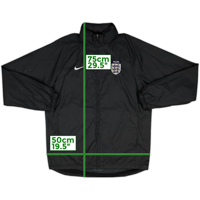 2015-16 England Nike Hooded Rain Jacket - 6/10 - (M)
