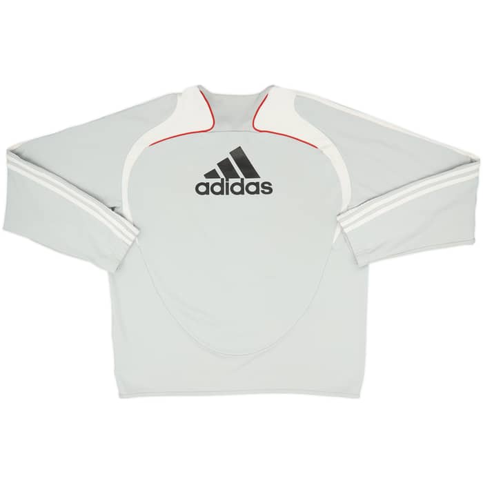 2008-09 Liverpool adidas Sweat Top - 6/10 - (XL)