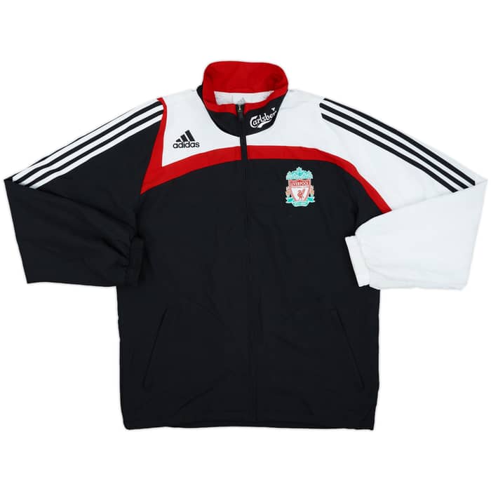 2007-08 Liverpool adidas Track Jacket - 7/10 - (M)