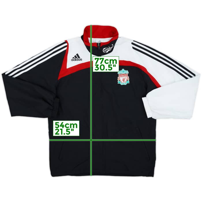 2007-08 Liverpool adidas Track Jacket - 7/10 - (M)