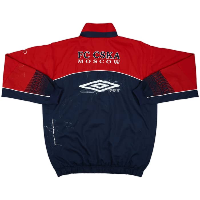 2003-04 CSKA Moscow Umbro Track Jacket - 4/10 - (XL)