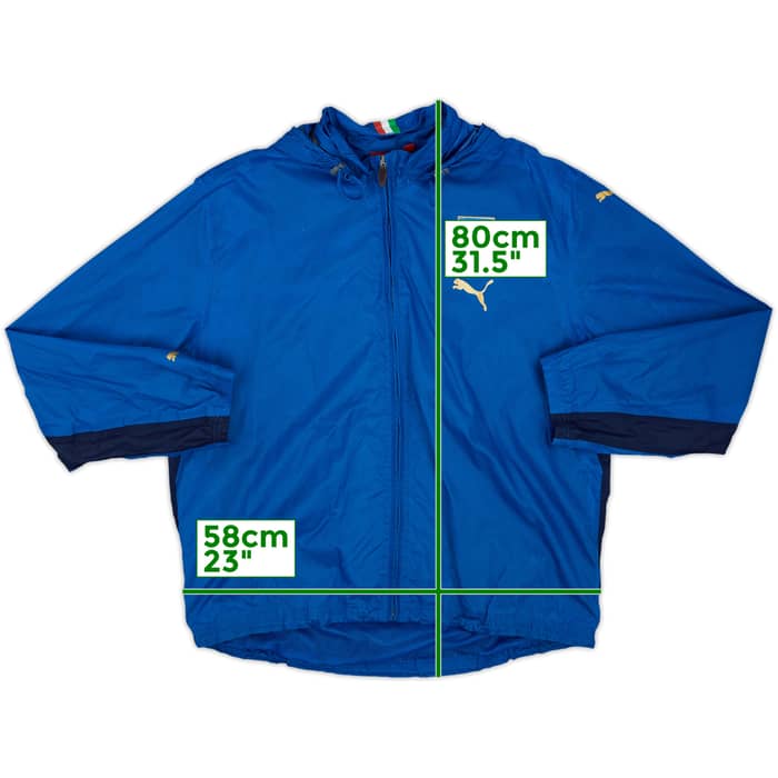 2006-07 Italy Puma Hooded Rain Coat - 5/10 - (XL)