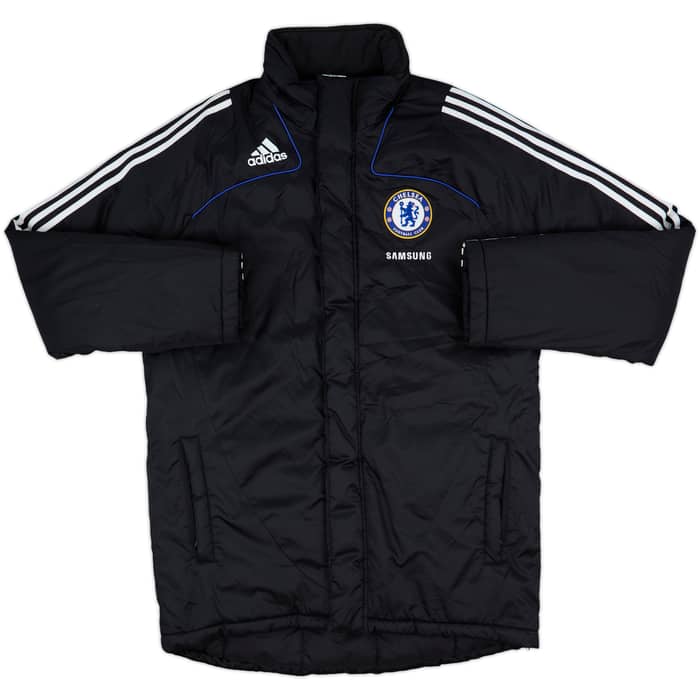 2008-09 Chelsea adidas Padded Bench Coat - 8/10 - (M)
