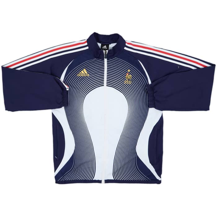 2005-06 France adidas Track Jacket - 6/10 - (M)