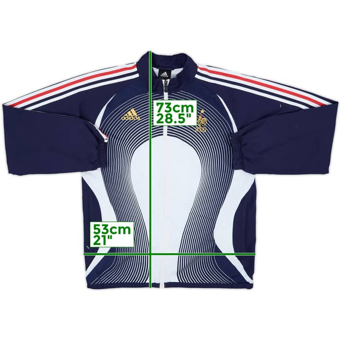 2005-06 France adidas Track Jacket - 6/10 - (M)