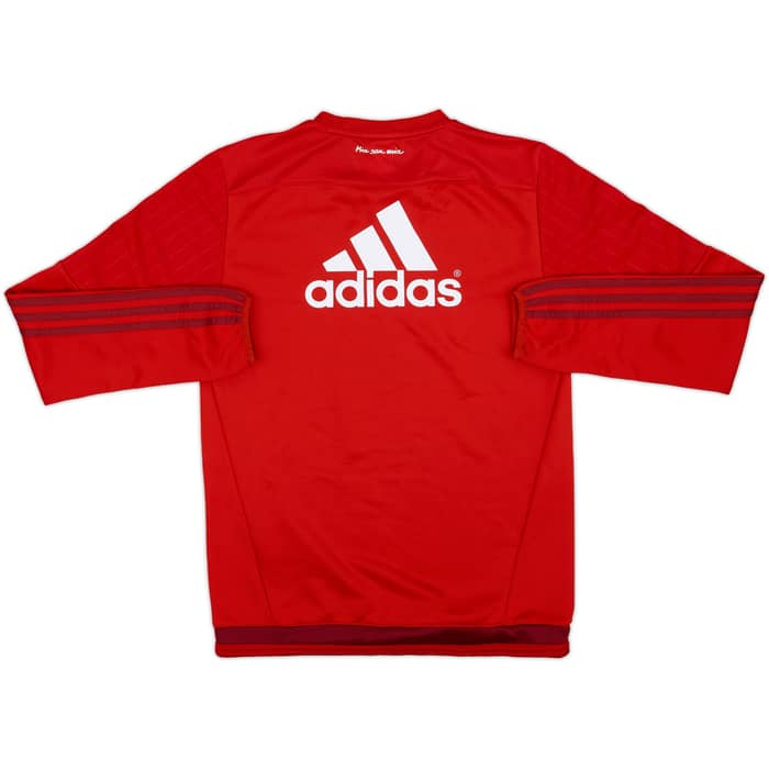2015-16 Bayern Munich adidas Sweat Top - 9/10 - (XS)