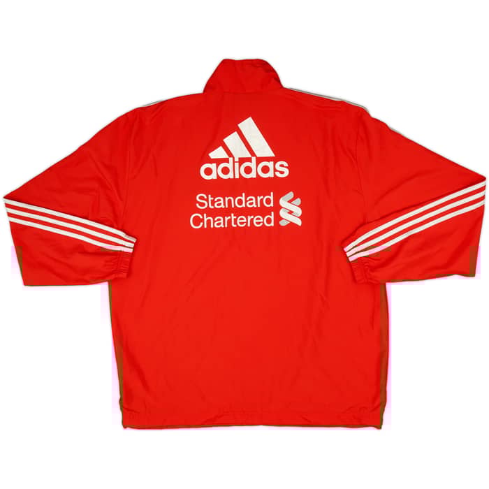 2011-12 Liverpool adidas 1/4 Zip Drill Top - 10/10 - (L/XL)